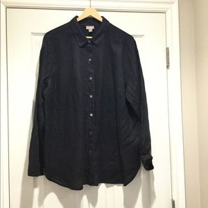 J. Jill relaxed linen blouse